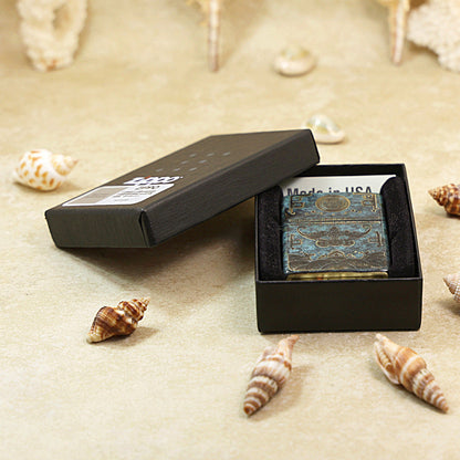 Zippo Vintage Bronze Patina 'Receive Prosperity' - DS145