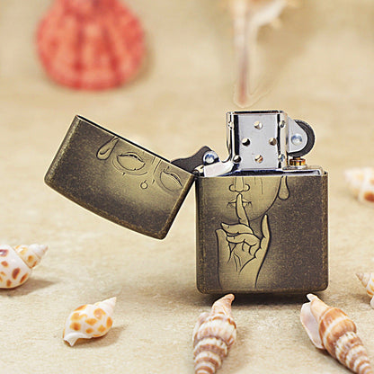 Zippo Vintage Copper 'Zen Silence Buddha' - CC07