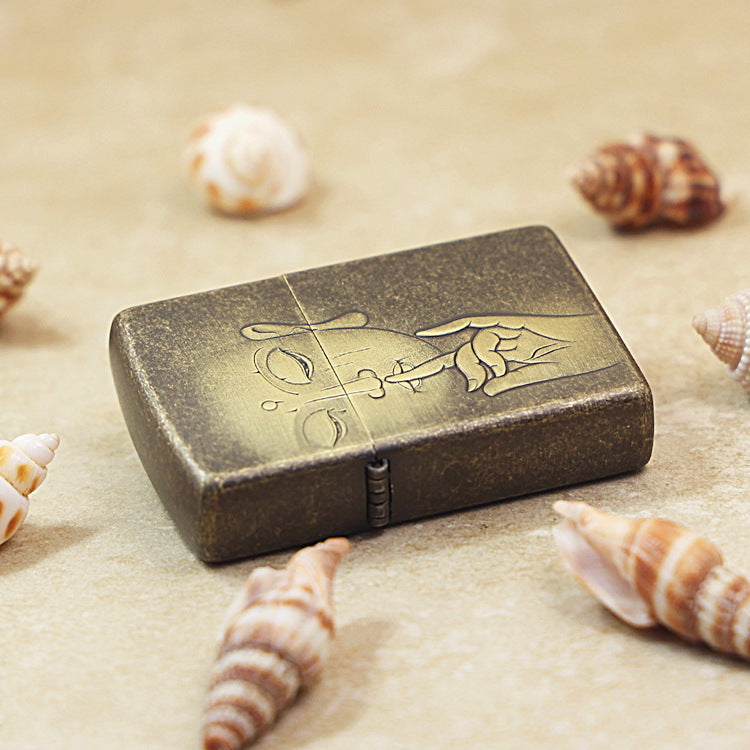 Zippo Vintage Copper 'Zen Silence Buddha' - CC07