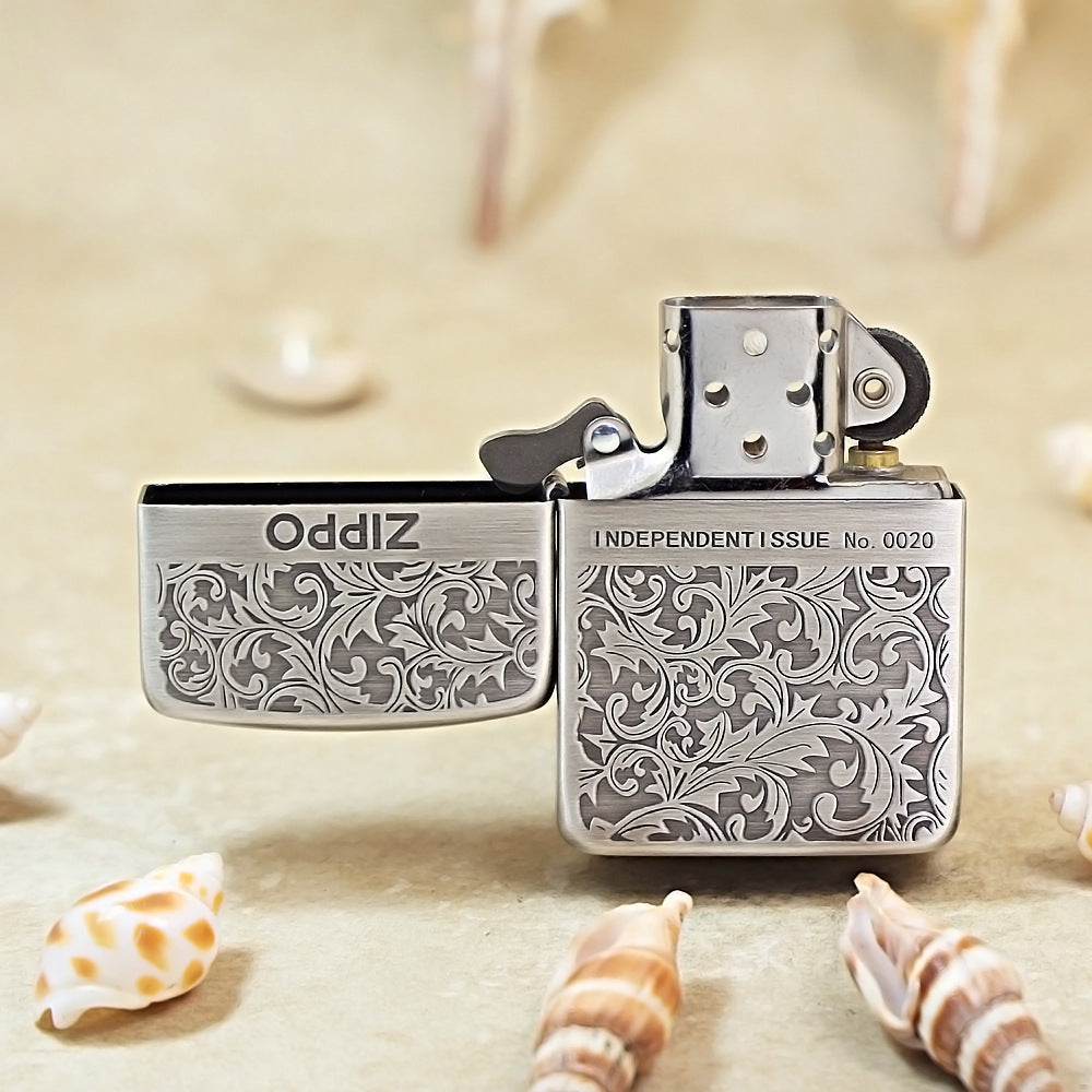 Zippo Vintage Argent Arabesque Flora & Plant Collection - 1941-DS03
