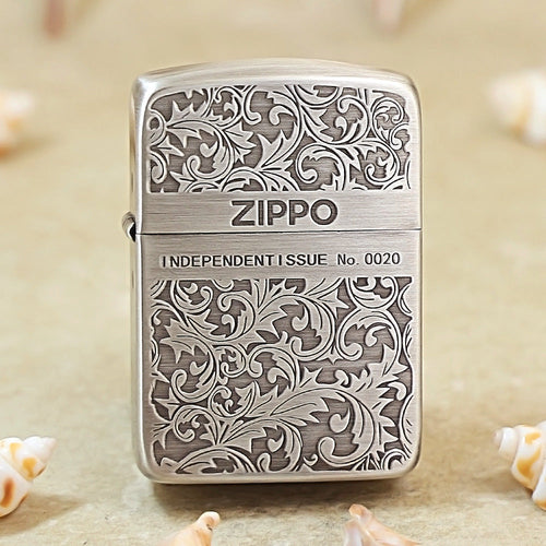 Zippo Vintage Argent Arabesque Flora & Plant Collection - 1941-DS03