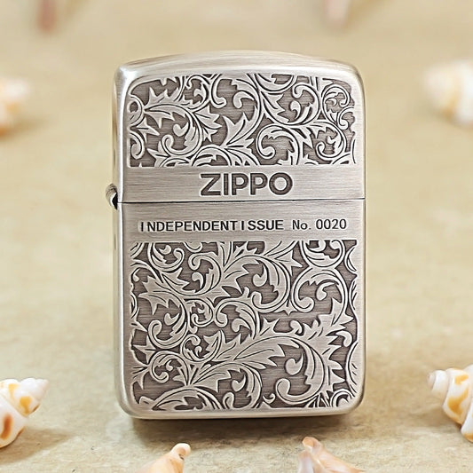 Zippo Vintage Argent Arabesque Flora & Plant Collection - 1941-DS03