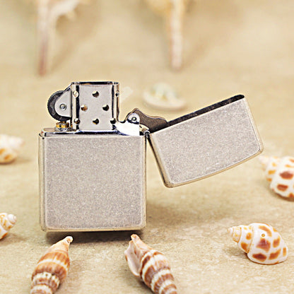 Zippo Vintage Argent Classic Logo Evolution - 205-DS90