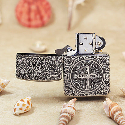 Zippo Vintage Argent Constantine Flame - 1941-DS08