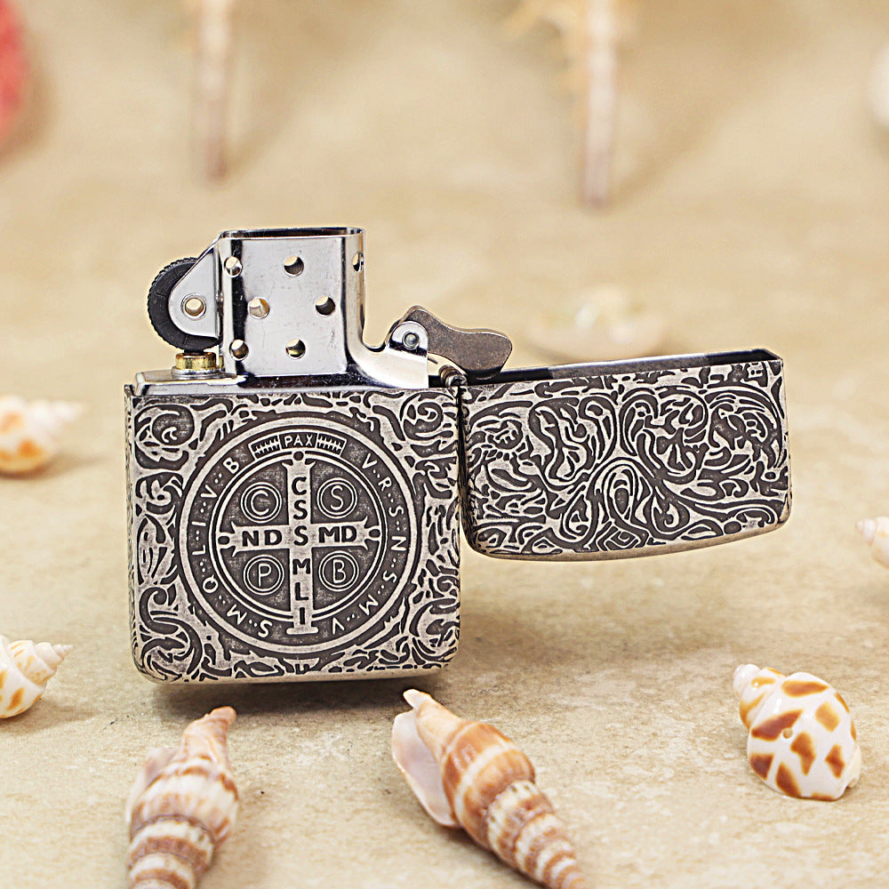 Zippo Vintage Argent Constantine Flame - 1941-DS08