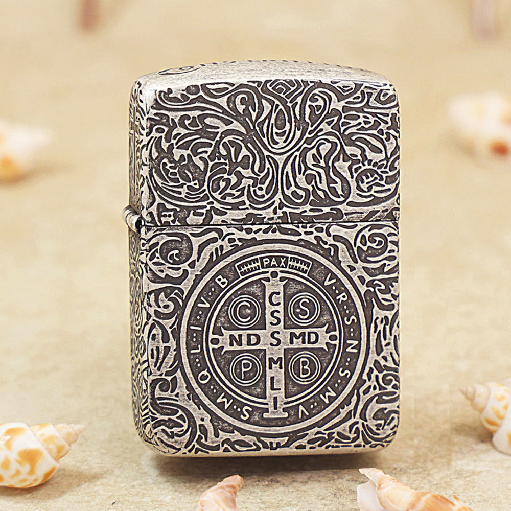 Zippo Vintage Argent Constantine Flame - 1941-DS08