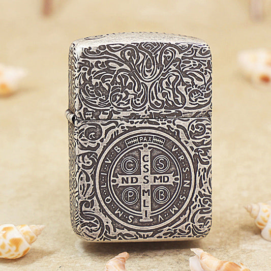 Zippo Vintage Argent Constantine Flame - 1941-DS08