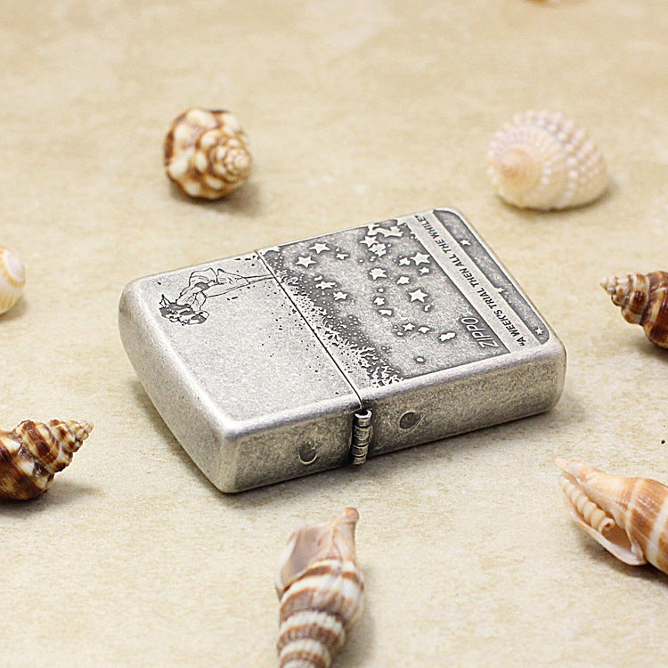 Zippo Vintage Argent Lady in the Wind - DS154