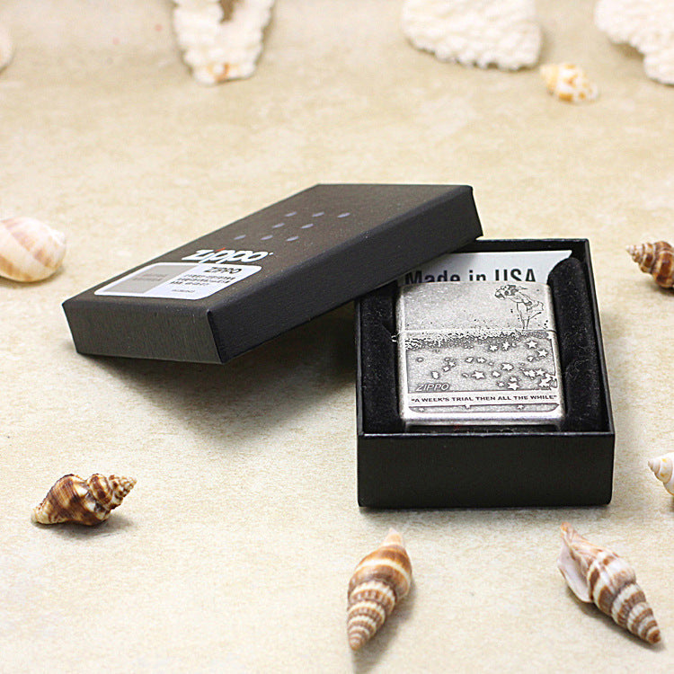 Zippo Vintage Argent Lady in the Wind - DS154