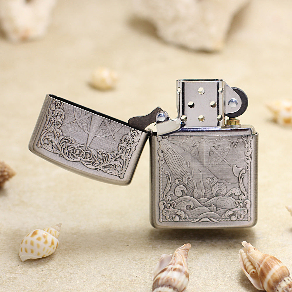 Zippo Heavy-duty 52Hz Whale - 162-DS79