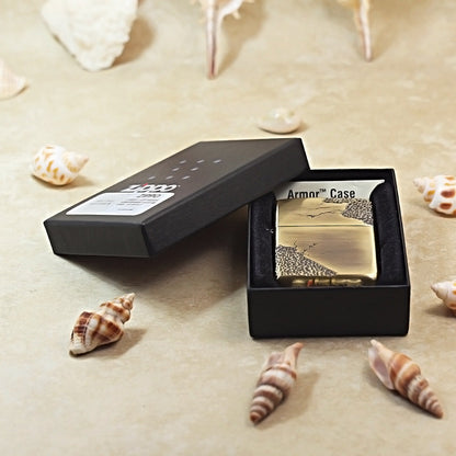 Zippo Heavy-duty Vintage Bronze 'Battle Scarred' - CC12