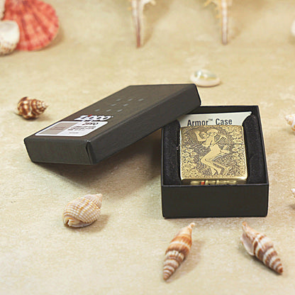 Zippo Heavy-duty Vintage Bronze 'Eternal Embrace' - CC23