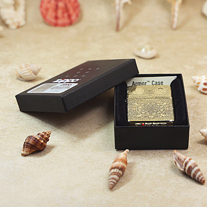 Zippo Heavy-duty Vintage Bronze Nine Palaces Eight Trigrams - CC100