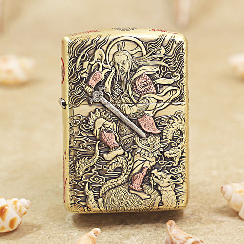 Zippo Heavy-duty Vintage Bronze Zhenwu Emperor - CC66