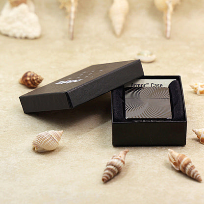 Zippo Heavy-duty Obsidian Ice Titanium Swirl - JP31