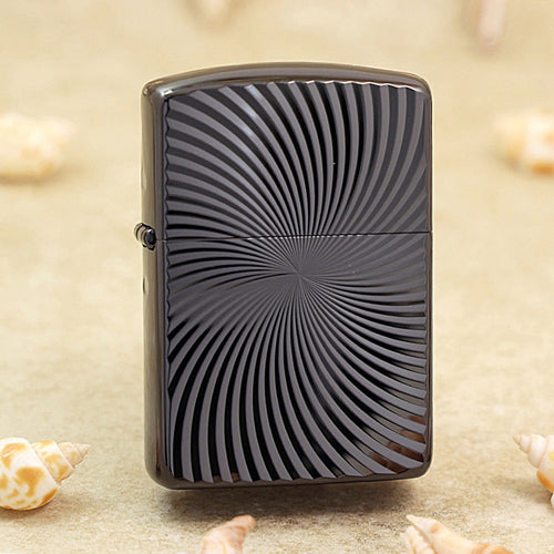 Zippo Heavy-duty Obsidian Ice Titanium Swirl - JP31
