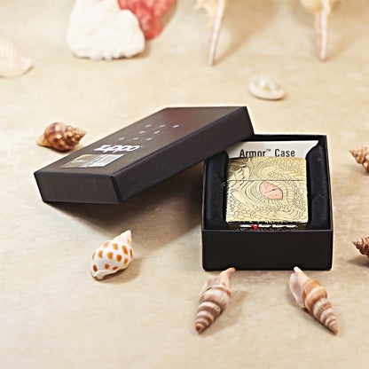 Zippo Heavy-duty Premium Shine Bronze 'Dragon Eye' - CC43
