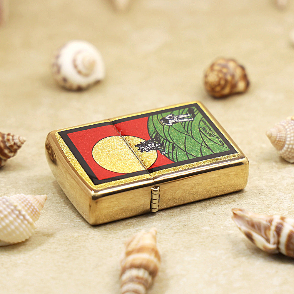 Zippo Astronaut and the Moon Gold Plate - Figure Collection - JP57
