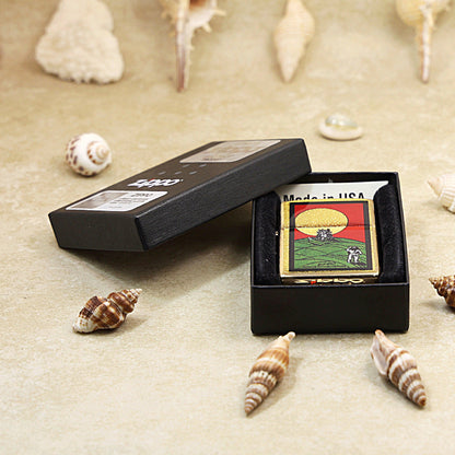Zippo Astronaut and the Moon Gold Plate - Figure Collection - JP57