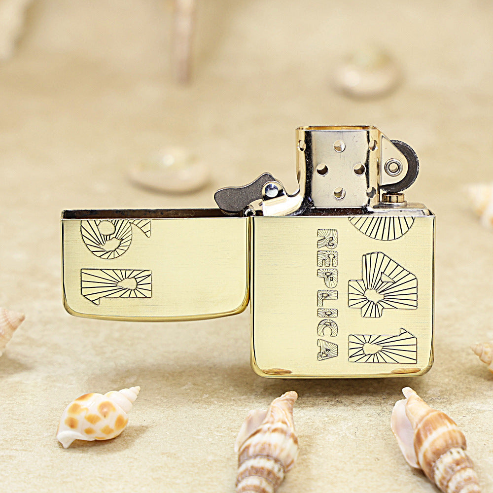 Zippo Textured Bronze 1941 Replica Chiseled Number - CC107