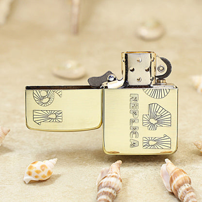 Zippo Textured Bronze 1941 Replica Chiseled Number - CC107