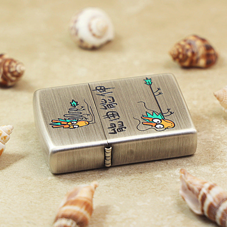 Zippo Textured Smoked Steel 'Can Bend and Can Stretch' - DS132