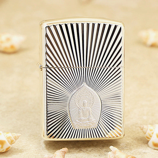 Zippo Shakyamuni Argent Medallion - JP51