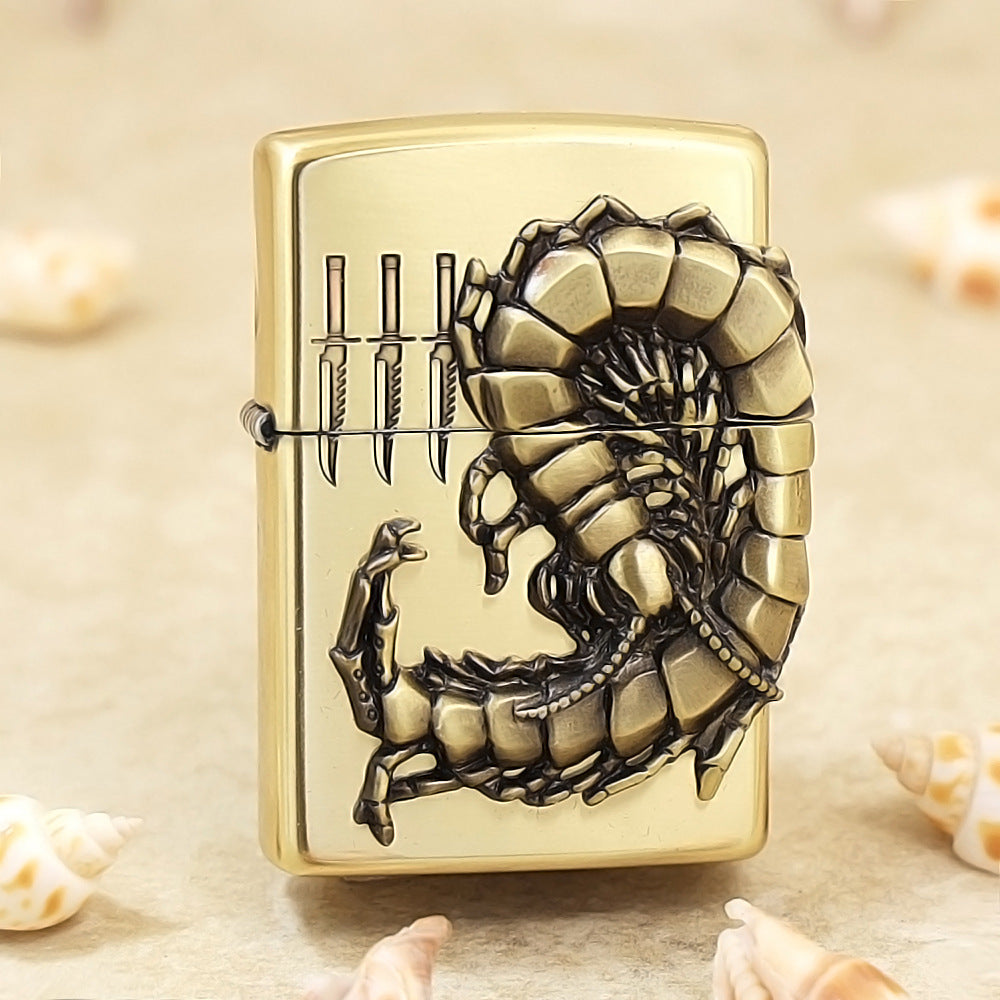 Zippo Centipede Medallion Vintage Bronze - JP50