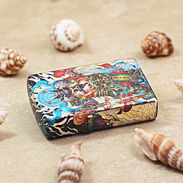 Zippo Hue Decorated Fierce Demon Queller Warrior - CS07