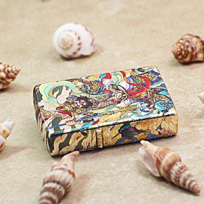 Zippo Hue Decorated Magnificent Chinese Door Protector Warrior - CS06