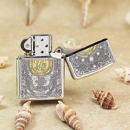 Zippo Dual-Finish 'Fortune Pixiu' Bamboo Box Version - 162-DS51