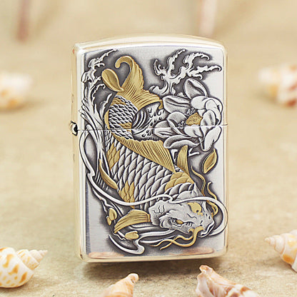 Zippo Dual-Finish 'Koi Fish' - 162-DS65