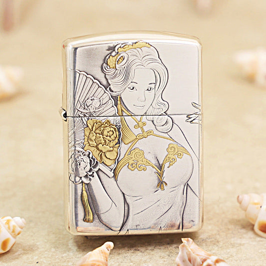 Zippo Dual-Finish Pan Jinlian - 162-DS96