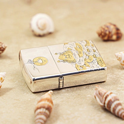 Zippo Dual-Finish 'Zhong Kui' Protector of Riches Version - 162-DS63