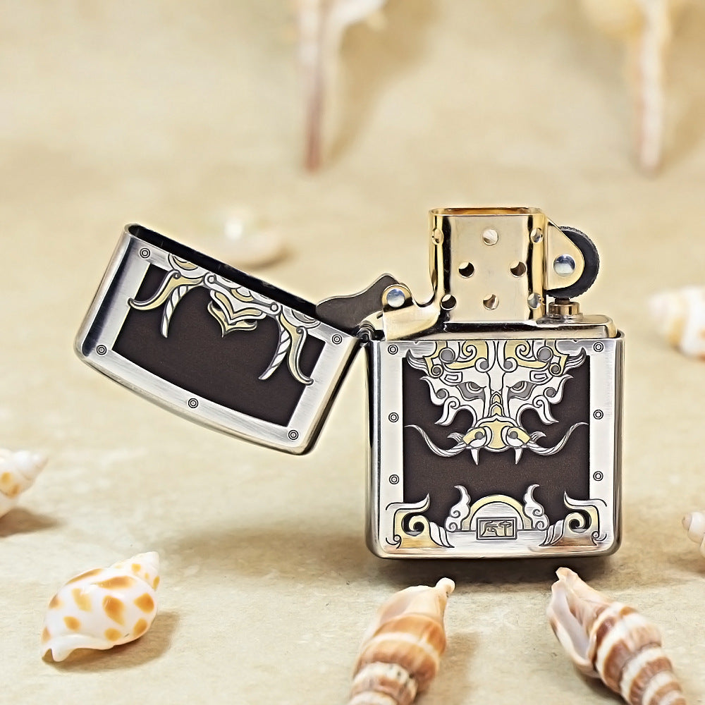 Zippo Flame Emperor Zodiac Serpent (Black Edition) - 168-DS69