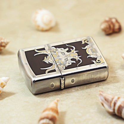 Zippo Flame Emperor Zodiac Serpent (Black Edition) - 168-DS69