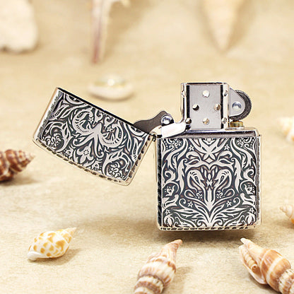 Zippo 'Flower of Hope' Intricate Carve - JP52