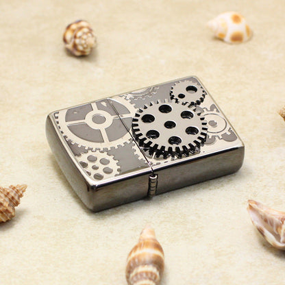 Zippo Gear and Cogs Intricate Carve - JP69