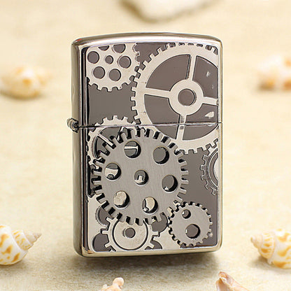 Zippo Gear and Cogs Intricate Carve - JP69