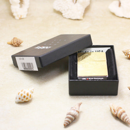 Zippo Gold Plate Double-Sided Serpent Medallion - JP65