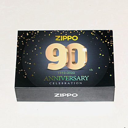 Zippo Solid 3d-embossed 90th Anniversary Mecha Digital Case Bundle - CM51