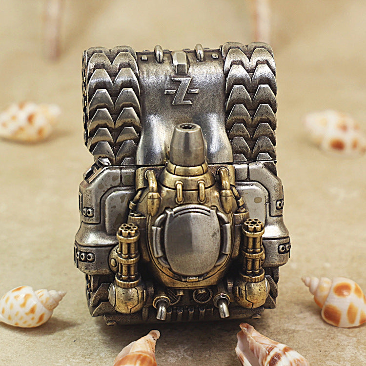 Zippo Solid 3d-embossed Anti-Tank Armored War Machine Case Bundle - CM46