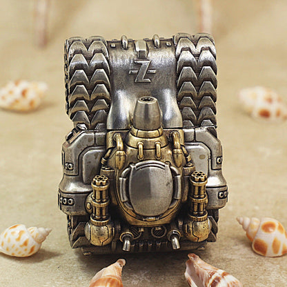 Zippo Solid 3d-embossed Anti-Tank Armored War Machine Case Bundle - CM46