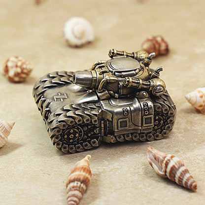 Zippo Solid 3d-embossed Anti-Tank Armored War Machine Case Bundle - CM46