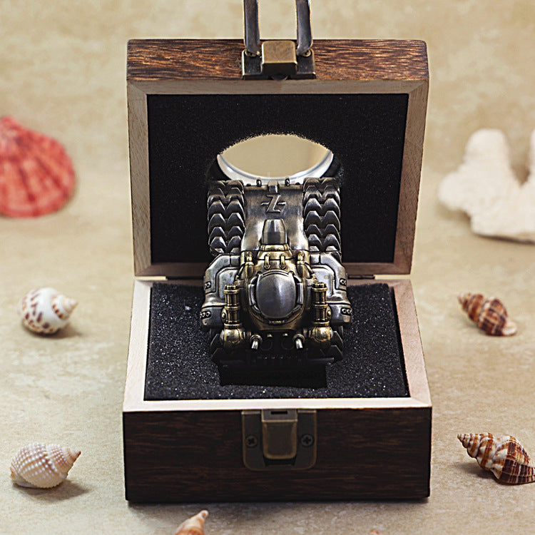 Zippo Solid 3d-embossed Anti-Tank Armored War Machine Case Bundle - CM46