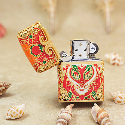 Zippo Solid 3d-embossed Crimson WuKong Case - CM45