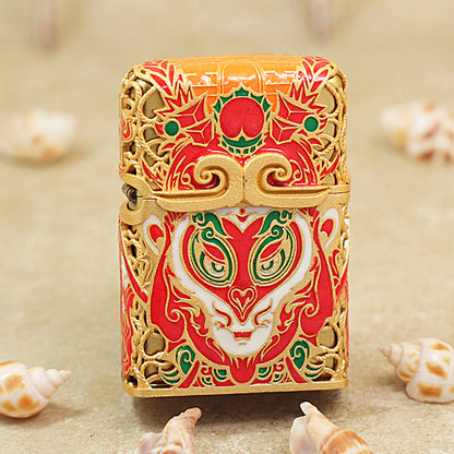 Zippo Solid 3d-embossed Crimson WuKong Case - CM45