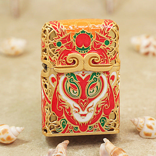 Zippo Solid 3d-embossed Crimson WuKong Case - CM45