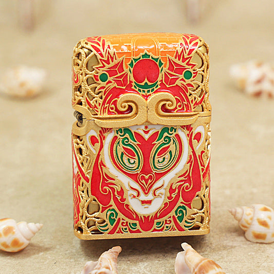 Zippo Solid 3d-embossed Crimson WuKong Case - CM45