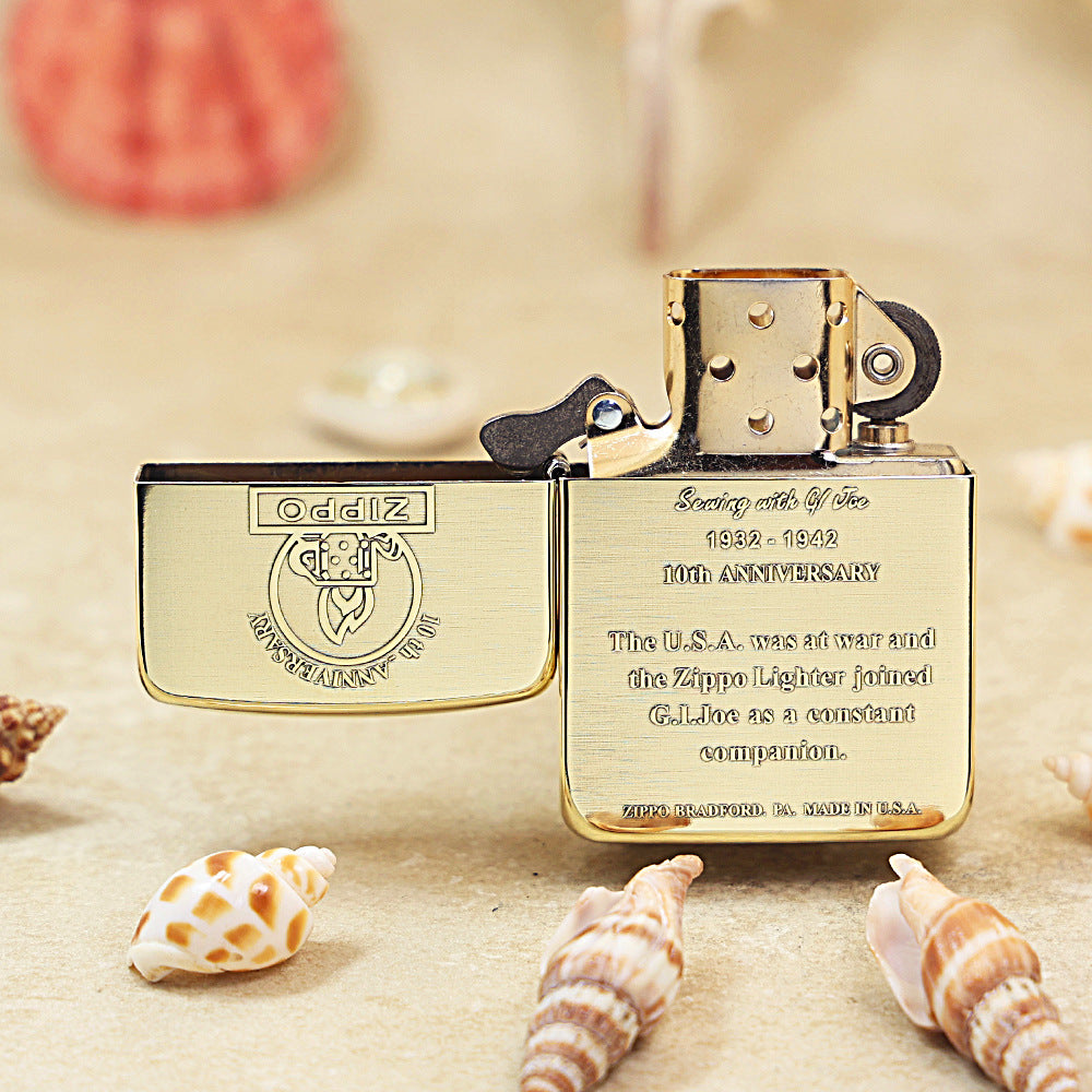 Zippo Premium Shine Bronze 10th Anniversary - CC101